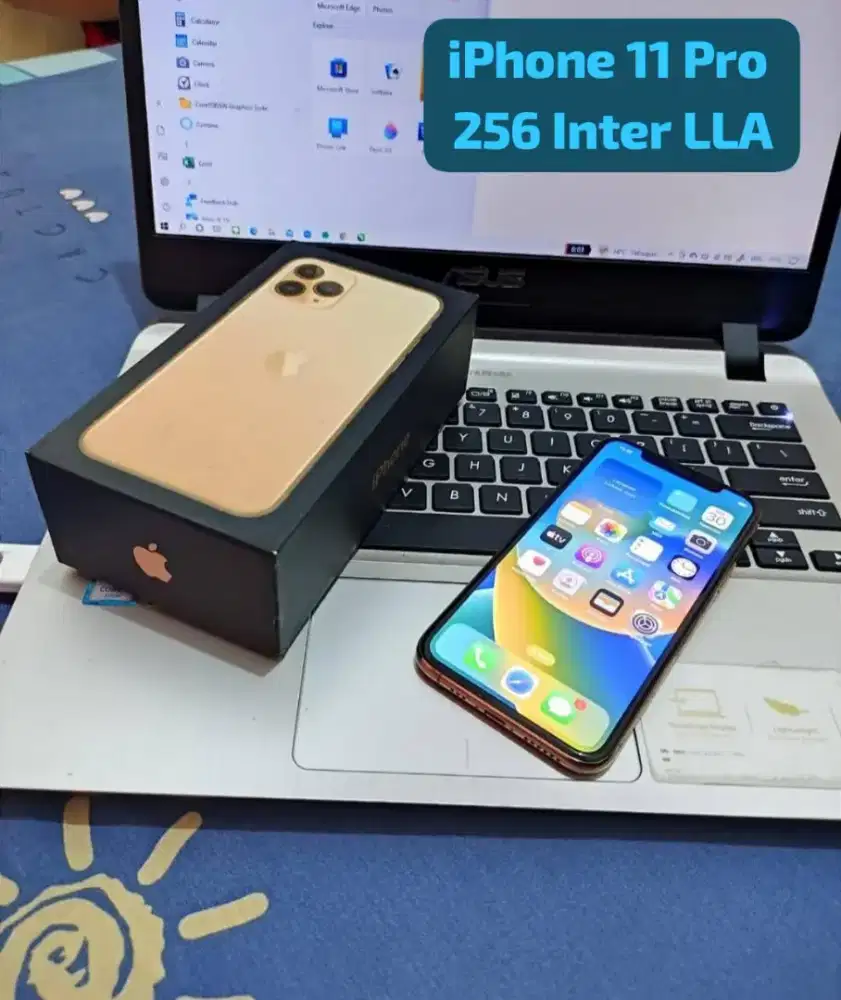 iphone 11 pro 256 gb inter smart only siap pakai (budayakan membaca)