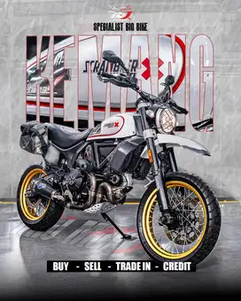 (BPKB & STNK) Full Paper  Ducati Scrambler 800 enduro Nik 2017