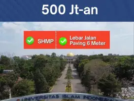 Tanah Strategis Jogja Area Kampus UII, Cocok untuk Kost, Villa dan Hunian
