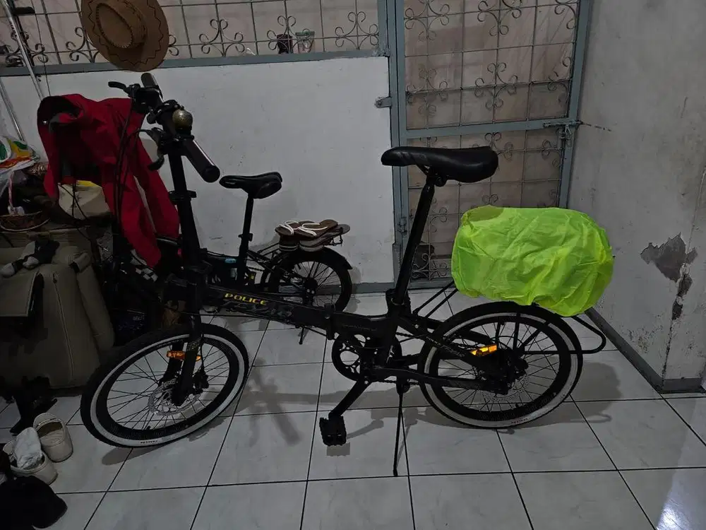 Sepeda Lipat Element Police Texas