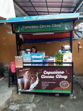 Dijual paket usaha bekas minuman cappucino cincau dan Es Teh komplit