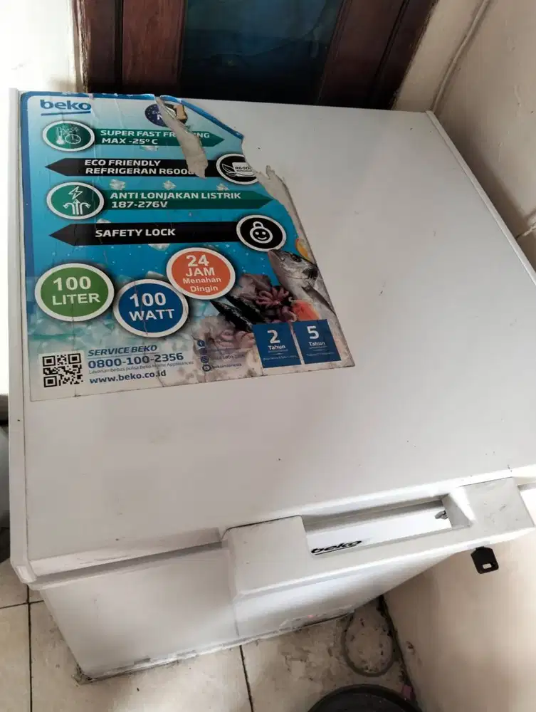 PRELOVED FREEZER BEKO