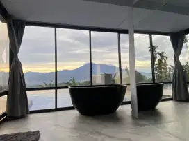 Villa full view di Bogor dijual cepat