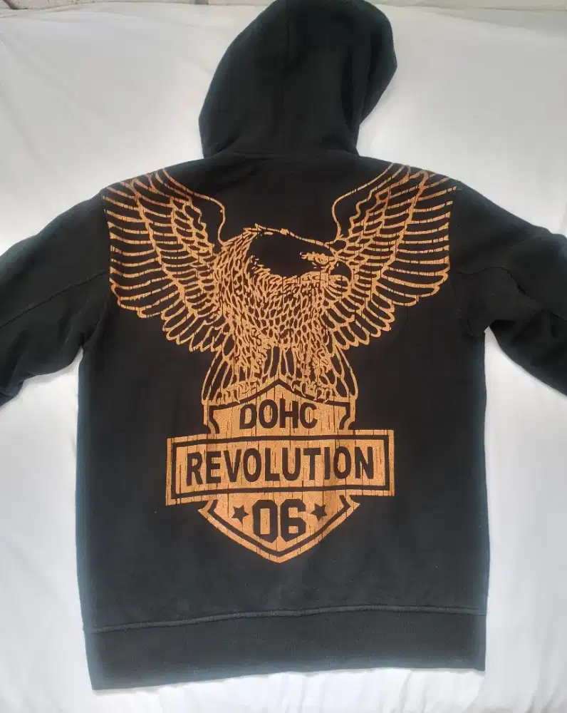 Jaket Hoodie Zipper DOHC Revolution