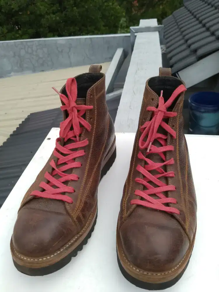 Sepatu Kulit PullUp custom size 45