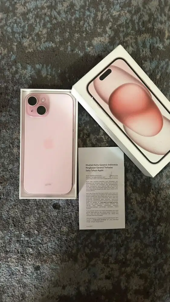 Dijual Iphone 15 128gb ex ibox