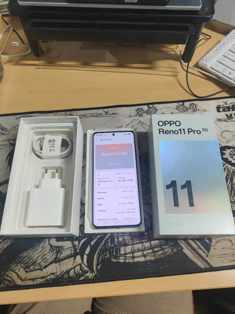 [JUAL][BEKAS] OPPO RENO 11 PRO 5G 12GB 512GB PUTIH
