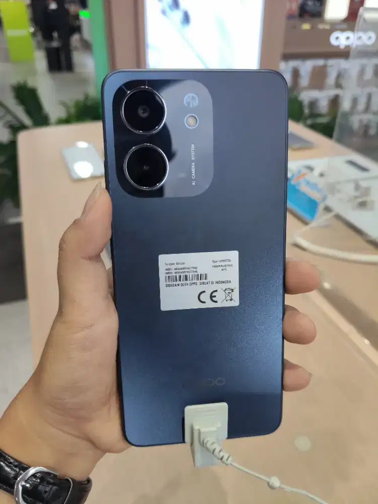 Oppo A5x- Baterai 6000 mAh,Bergaransi