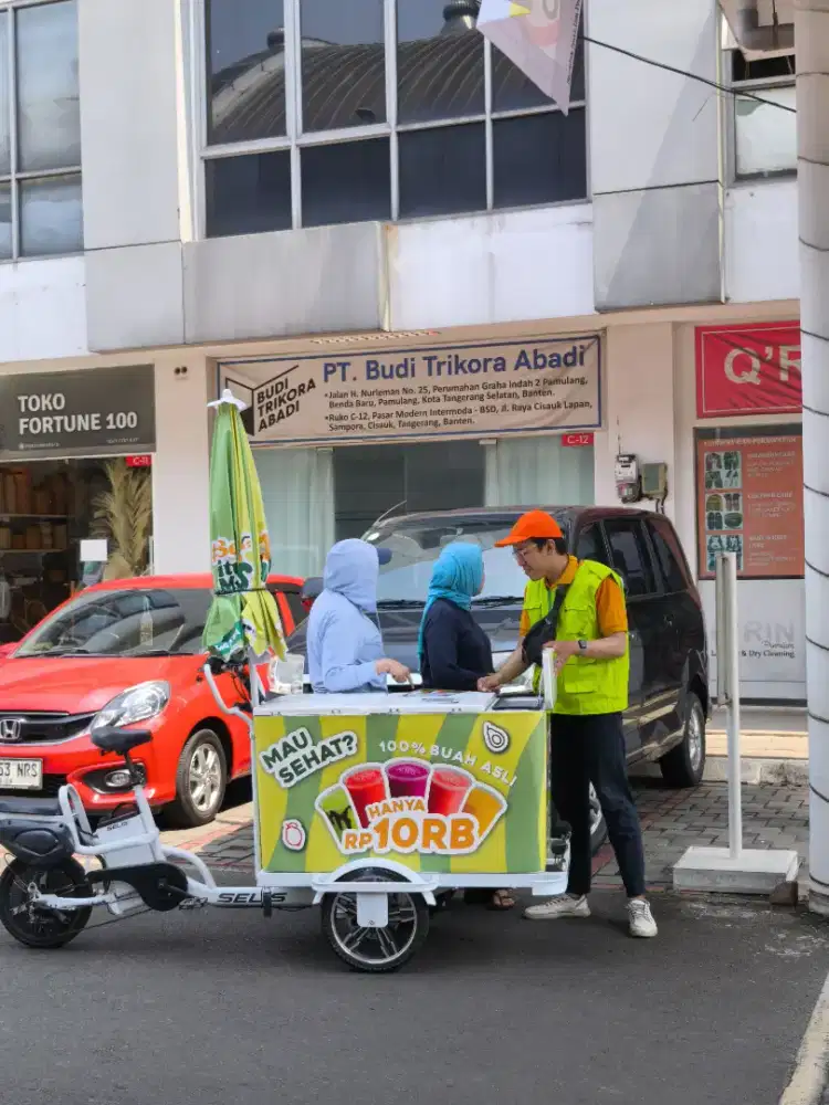 LOWONGAN KERJA: RIDER JUS KELILING (JUS GOES]