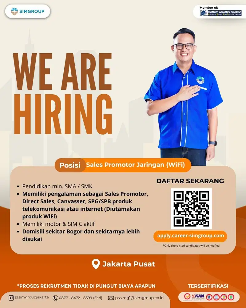 Sales Promotor Wi-Fi