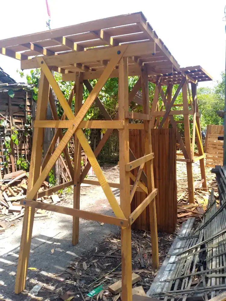tempat tandon menara ulin