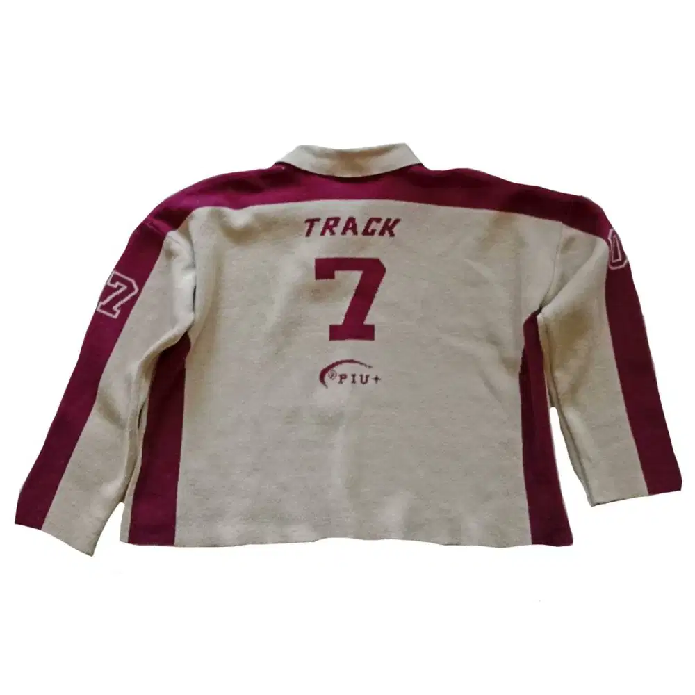 Atasan jersey rajut