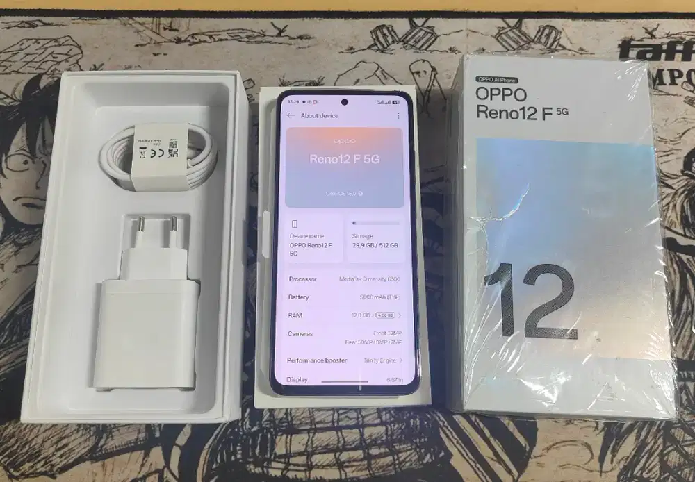 [JUAL][BEKAS] OPPO RENO 12F 5G 12GB 512GB ORANGE
