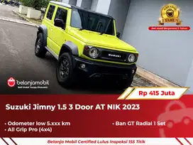 [ GARANSI 5TH ] Suzuki Jimny 1.5 3 Door AT Kinetic Yellow 2023/2024