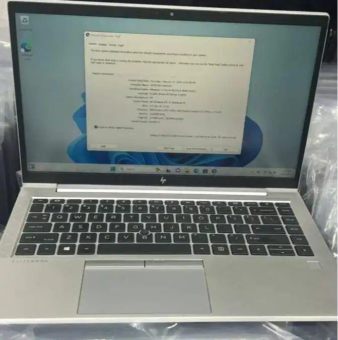 LAPTOP Hp Elitebook 845 G7 Ryzen 5pro 4650U 16/256GB Mulus DL-VRN