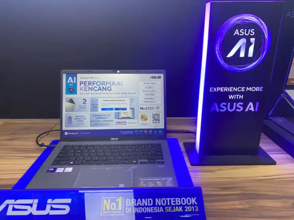 CICILAN LAPTOP ASUS VIVOBOOK 64GB PROMO SPESIAL BUNGA RINGAN 0%