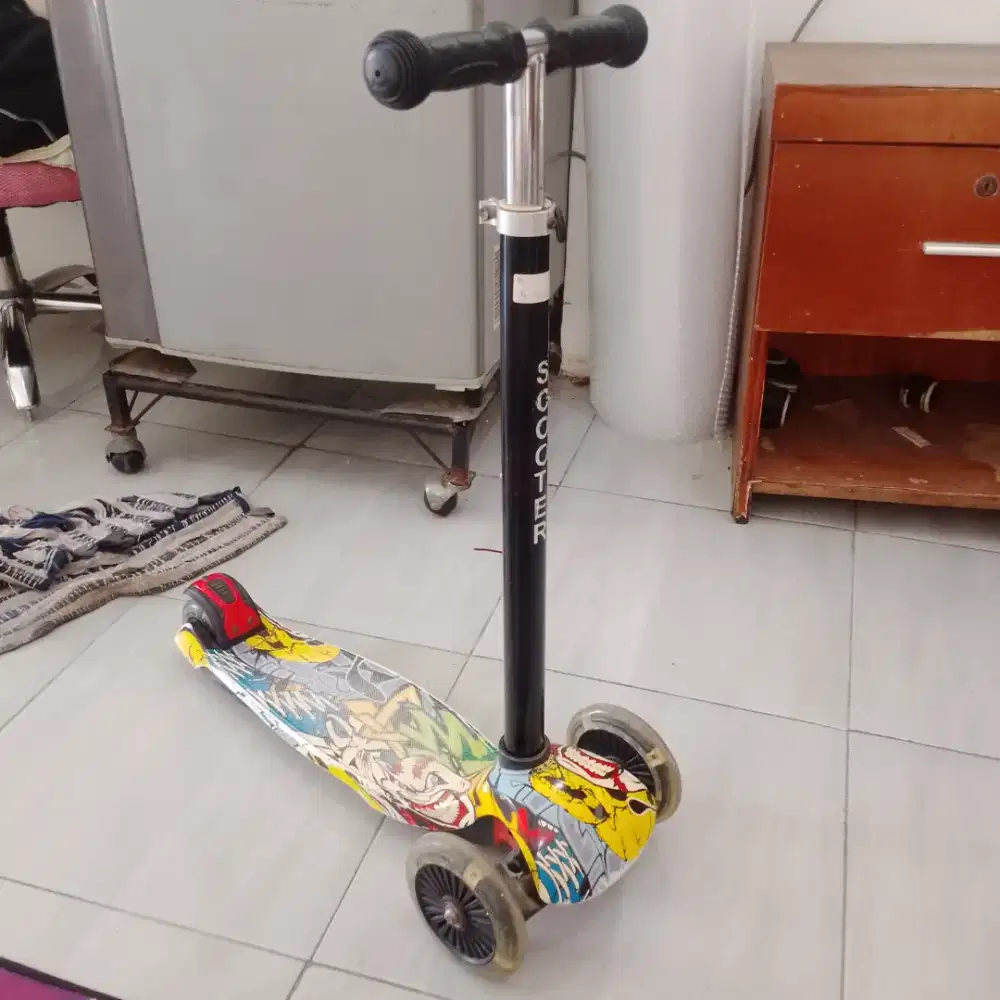 Scooter Anak Warna Hitam