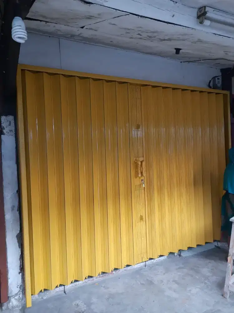 Rolling door folding gate harmonika 55