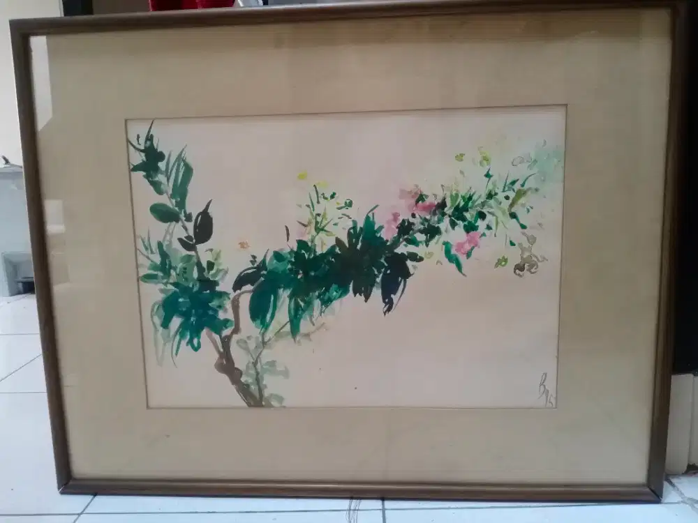 Edisi pindahan.. Jual water painting, cek deskripsinya.