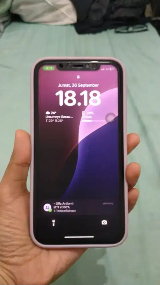 iPhone 11 , 128 inter miner cuma bisa kartu 3 sama m3 aja