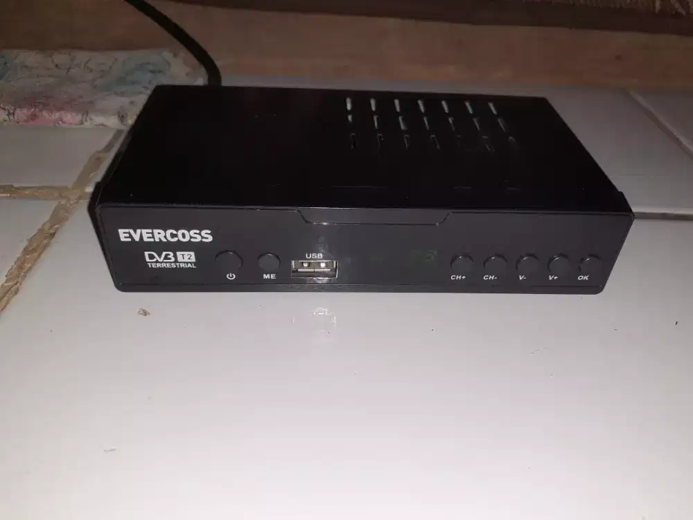 Set Top Box (STB) EVERCOSS DVB T2 TERRESTRIAL