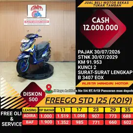 FREEGO STD 125 2019 MOTOR MURAH HEMAT BERKUALITAS