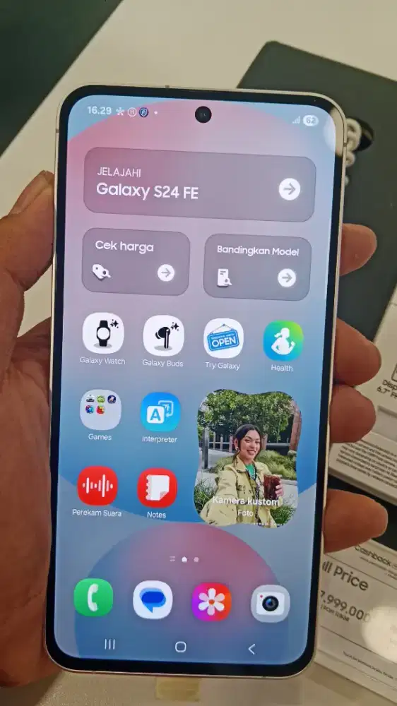 PROMO CICILAN SPESIAL BUNGA 0% HANDPHONE SAMSUNG S24 FE 8/512GB
