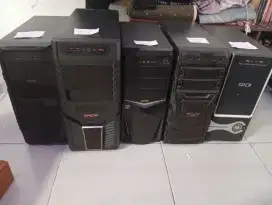 JUAL 5 CPU + 1 MONITOR LG 19 MINUS DIKIT
CPU SEMUA NORMAL