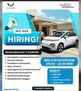 Marketing Mobil Wuling Surabaya
