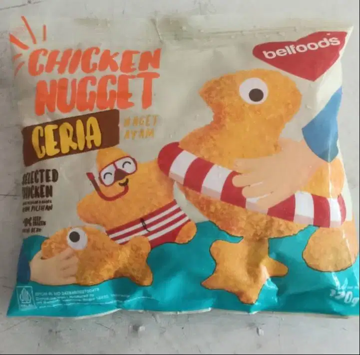 Belfoods Chicken Nugget Ceria 170 Gram Harga Murah