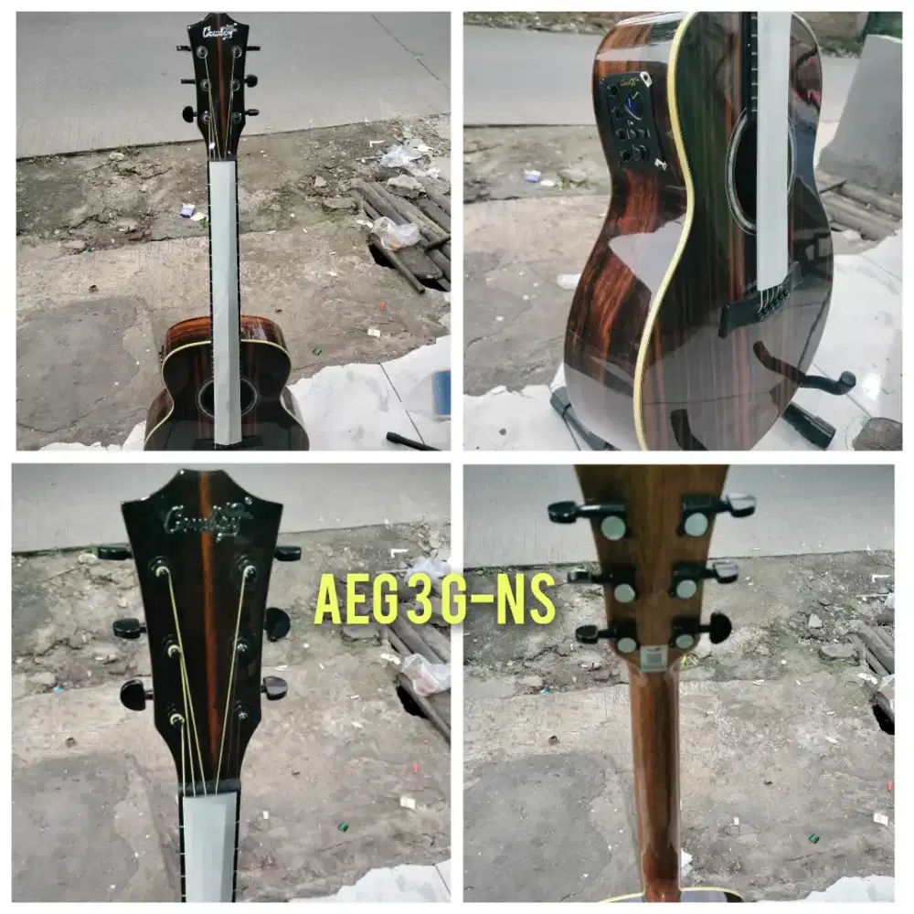 Gitar Cowboy AEG 3 G-NS elektrik led