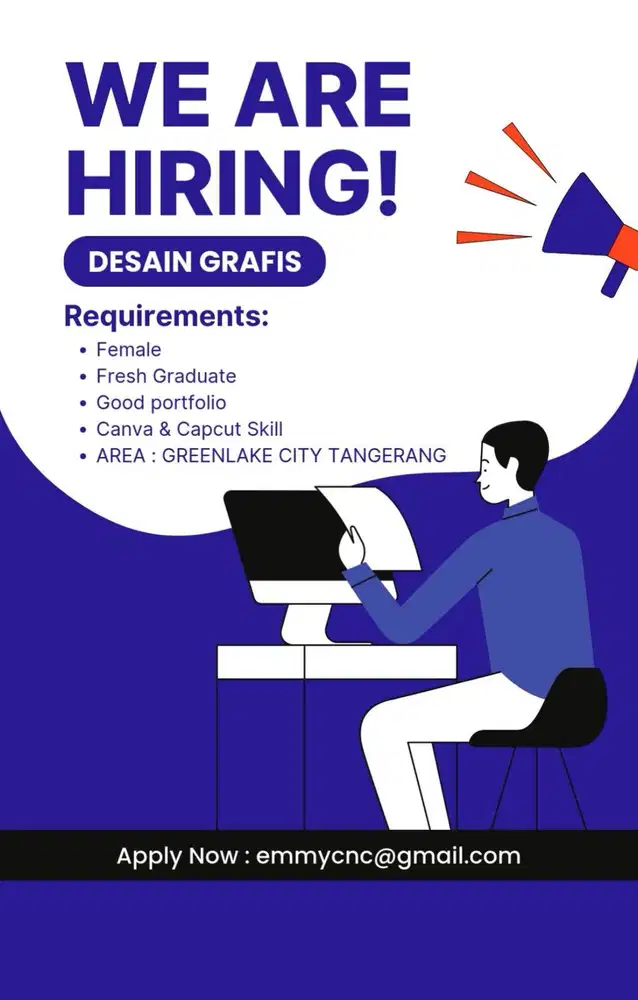 LOKER DESAIN GRAFIS - GREEN LAKE CITY TANGERANG
