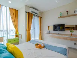 Sewa Apartemen GP Plaza Studio Full Furnished Minimalis - Lokasi Strategis Dekat Slipi, Palmerah, Senayan