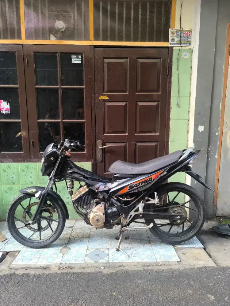 Satria Fu 2007 up Facelift ss lengkap