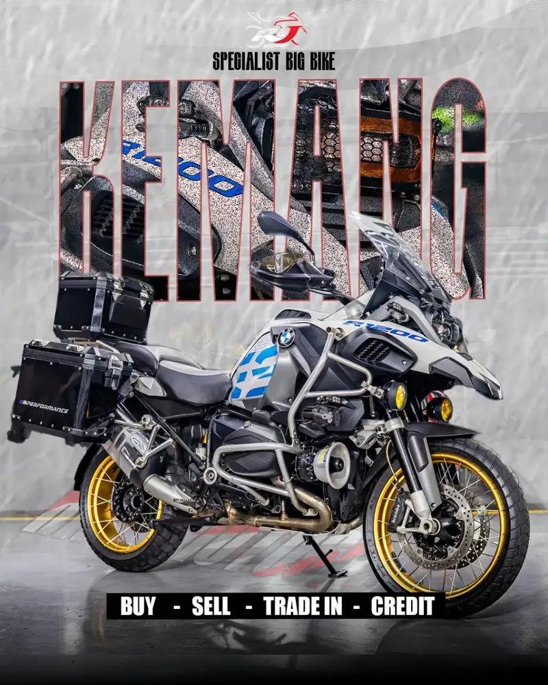 (BPKB & STNK) Total Modif 100jt-an BMW GS K51 Nik 2015