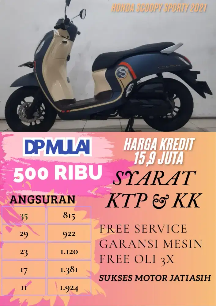 HONDA SCOOPY SPORTY 2021