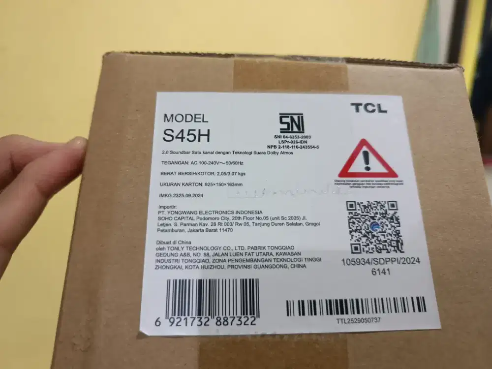 Soundbar TCL S45H