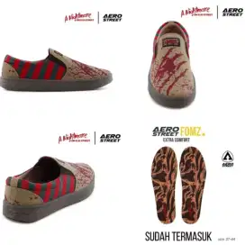 Sepatu Aerostreet X Horror A Nightmare On ELM STREET