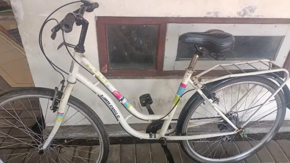 Sepeda mini wimcyele uk26 rem pakem ban tebal semua