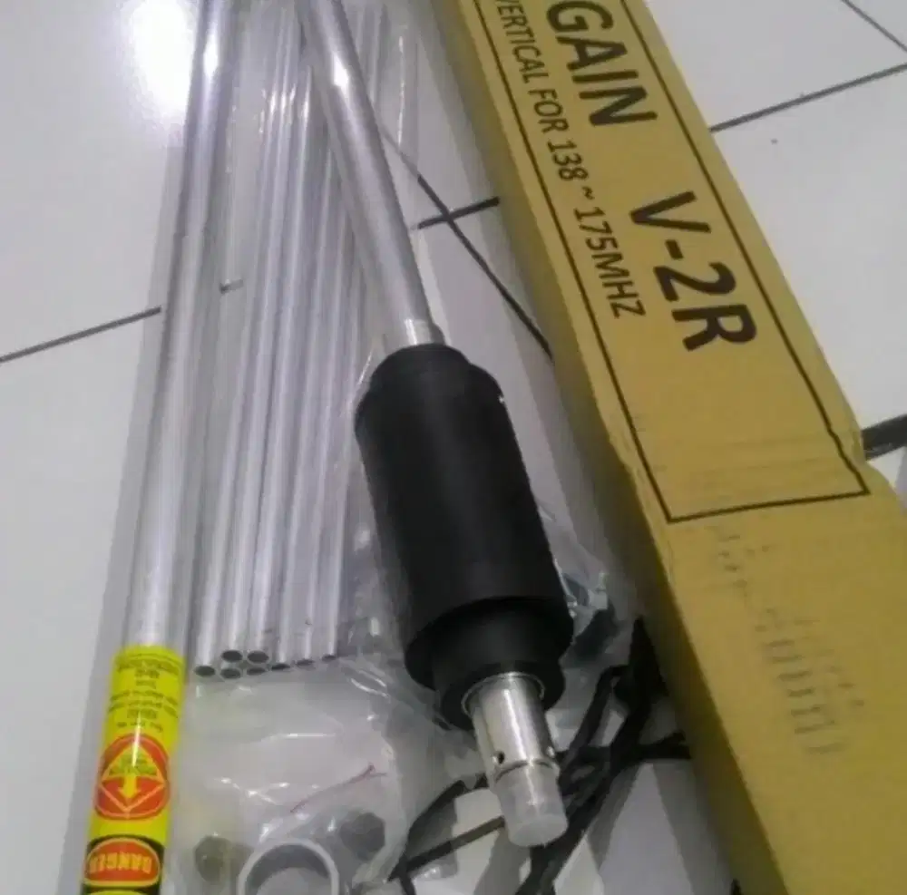 Antena V2R Bongkol Besar VHF 138 175 Mhz D Antena Baru ORI