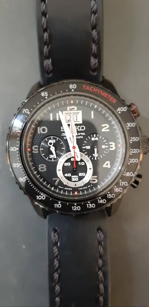 Jual Jam Tangan Seiko Sportura Chronograph Second