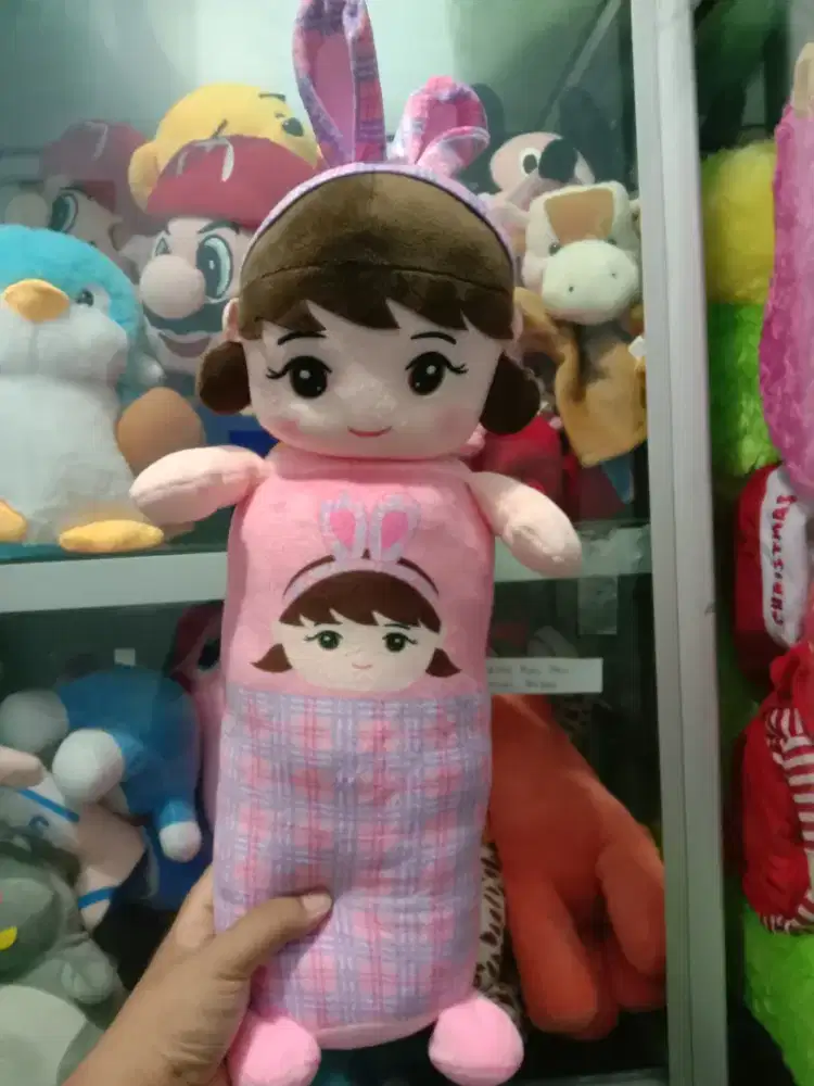Boneka guling prety bandana lembut lucu