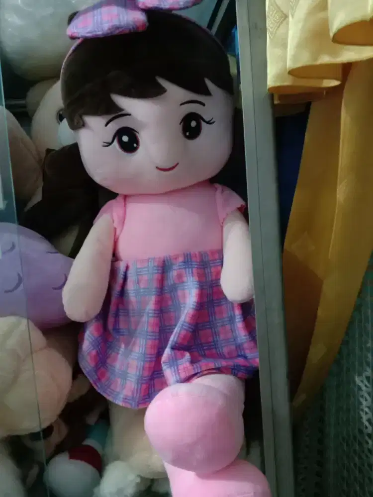 Boneka prety bandana mainan anak perempuan lembut