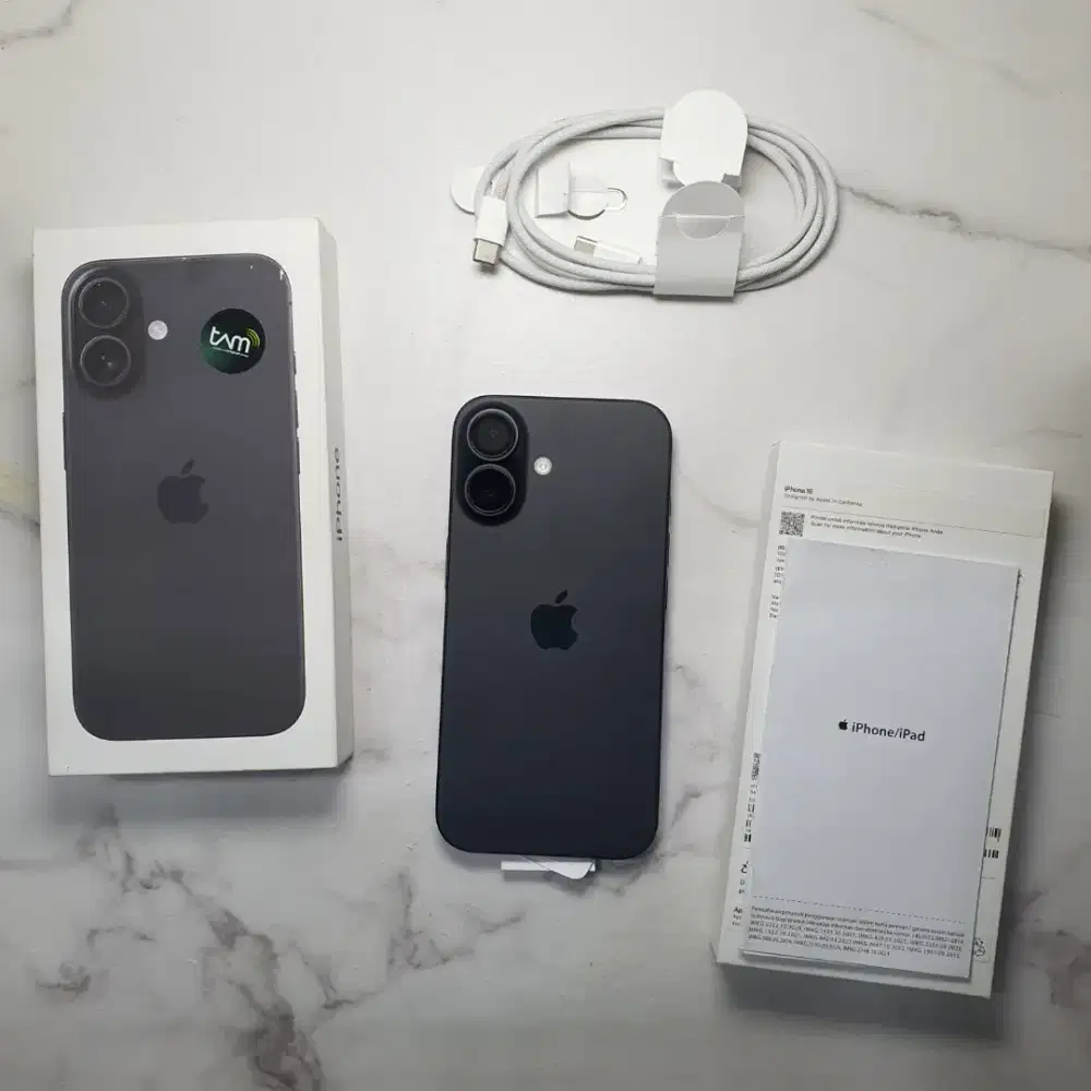 iPhone 16 128 Black, Ibox
