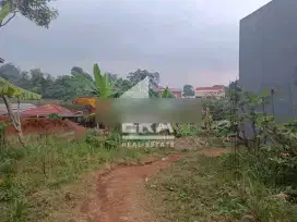 tanah Depok Jalan Raya luas 7159m2 strategis dekat KRL Depok, di Kelilingi banyak perumahan