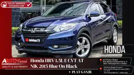 Honda HRV 1.5L E CVT AT NIK 2015 Blue On Black