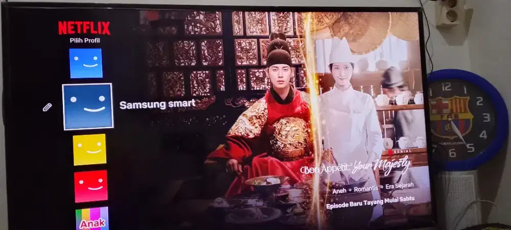 Samsung smart TV 43inc mulus remot original