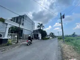 Jual Tanah Pekarangan dekat terminal Jombor Lingkungan Villa dan Kost