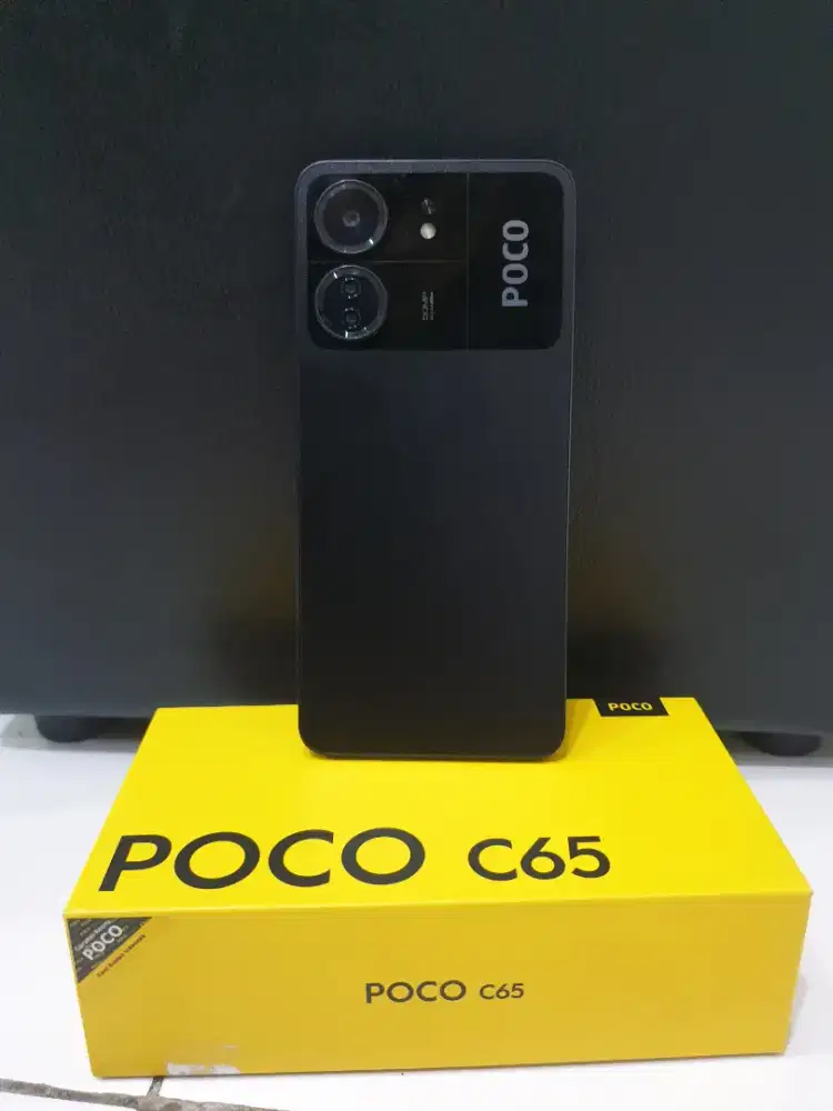 Poco C65 6/128 mulus lengkap