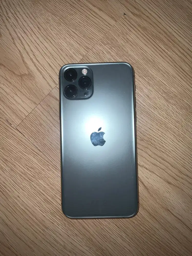 Jual murah iPhone 11 pro 256gb Midnight Green